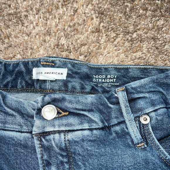 Good Boy Straight Good American Jeans - Picture 2 of 6